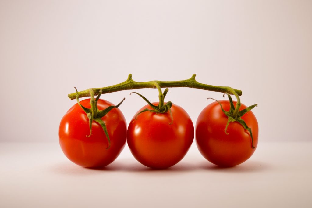 Tomatoes grown in california