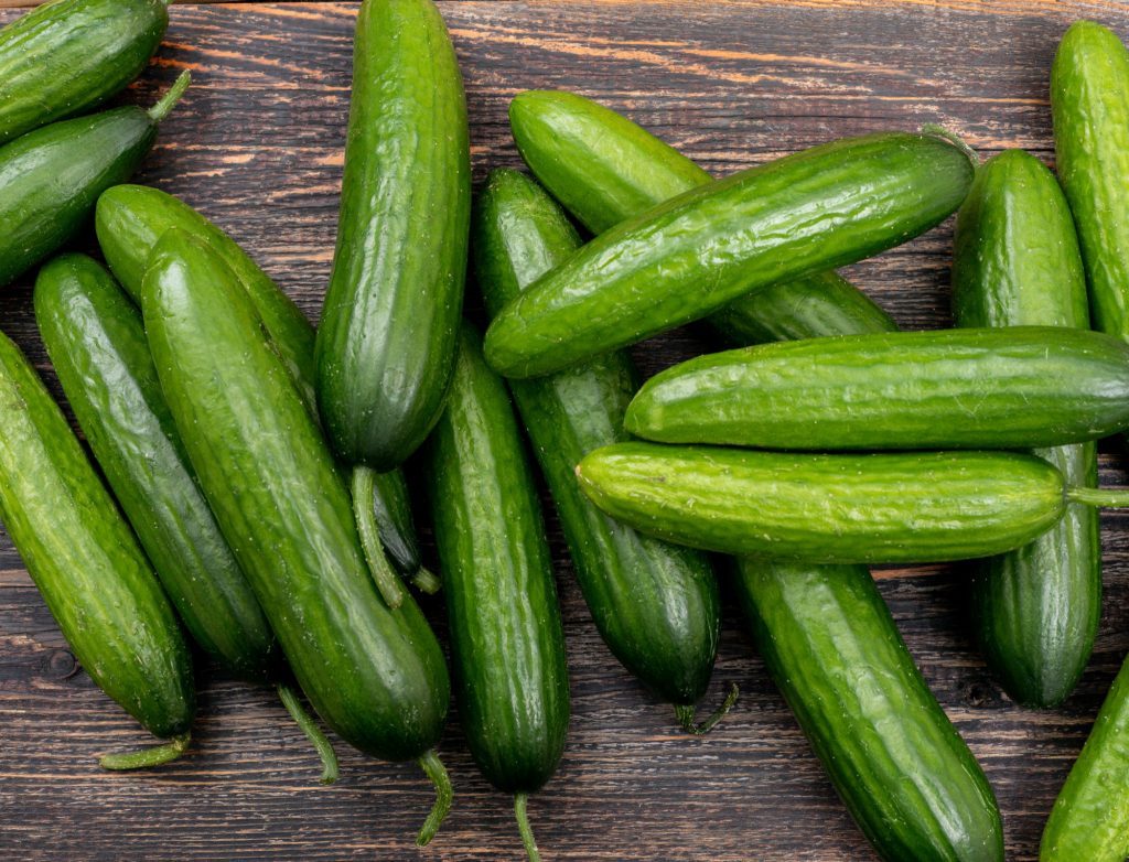 cucumbers in California